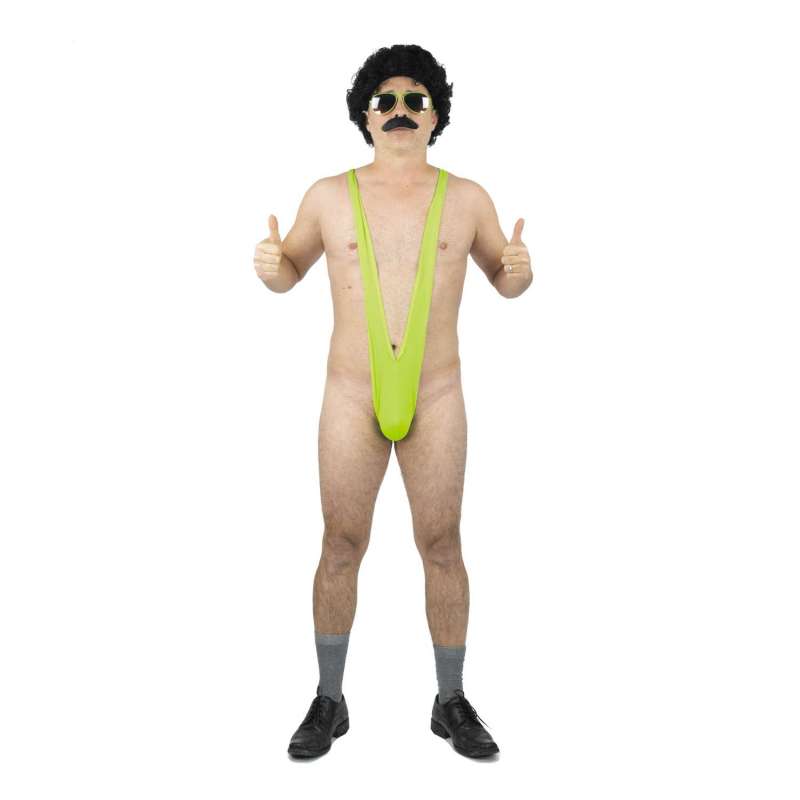 Grüner String Mankini für Erwachsene, 56 cm - Kostüm zu Großhandelspreisen