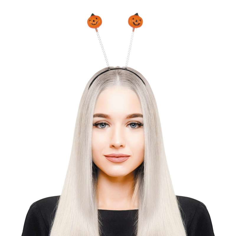 Fita para Cabelo Abóbora 15 cm - tiara a preço grossista