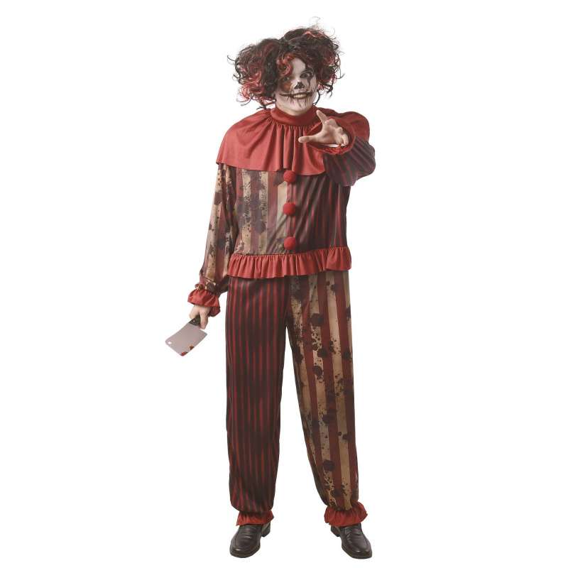 KILLER CLOWN COSTUME - Disguise at wholesale prices