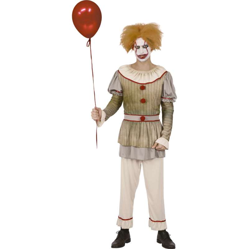 COSTUME CLOWN TERRIFIANT - Déguisement à prix de gros