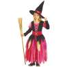COSTUME JOLIE PETITE SORCIERE ROSE 4-6ans - Déguisement à prix de gros COSTUME JOLIE PETITE SORCIERE ROSE 4-6ans - Déguisement à prix de gros