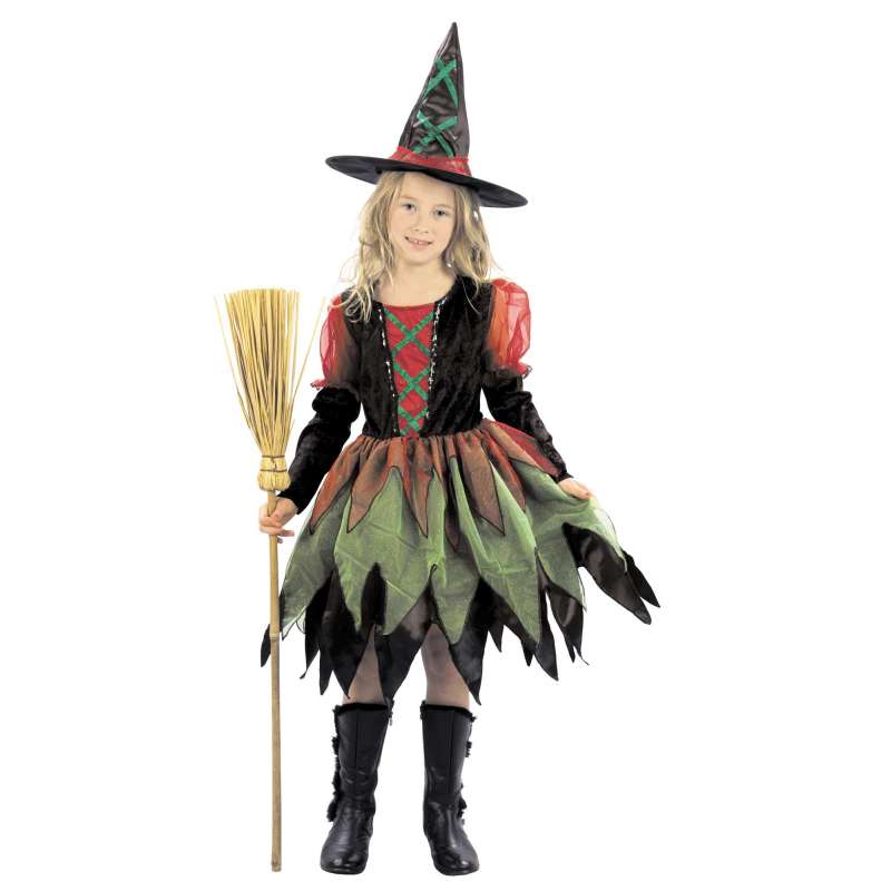 WOOD WITCH COSTUME 4-6A - Disguise at wholesale prices