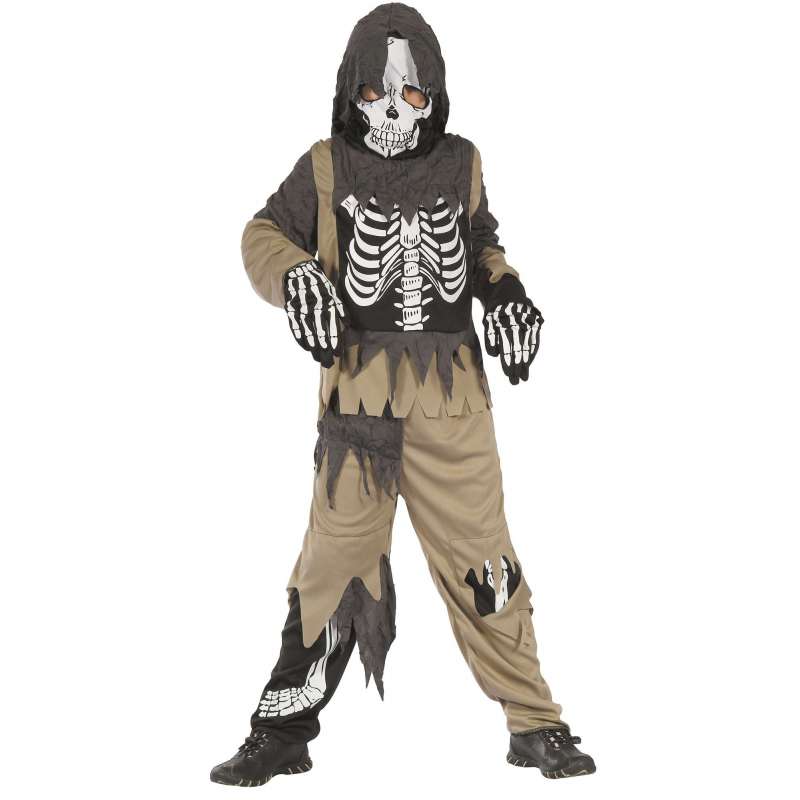 COSTUME SQUELLETTE ZOMBIE 4-6 - Déguisement à prix grossiste