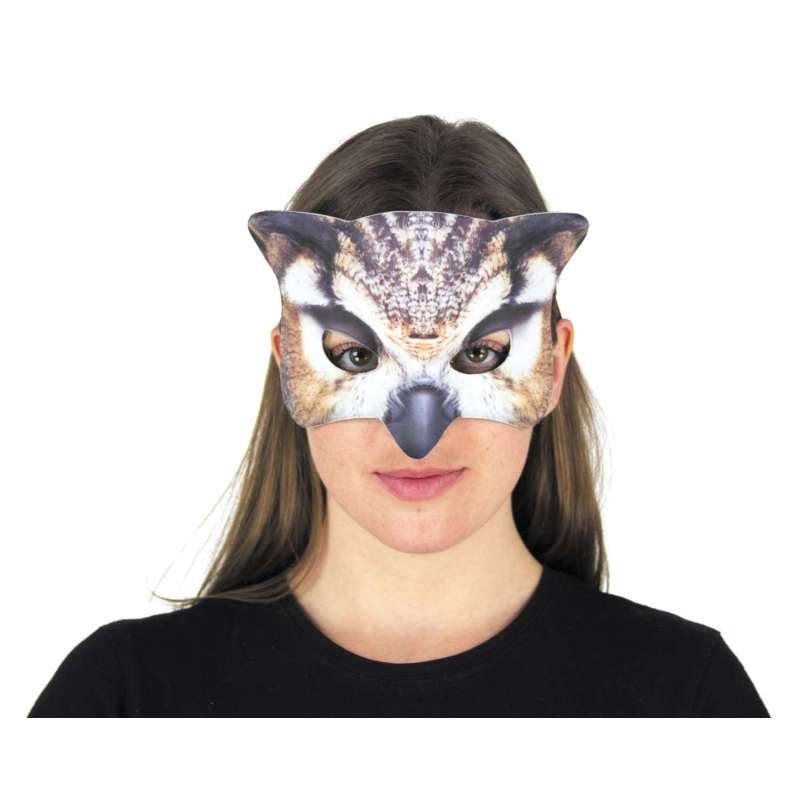 REALISTIC OWL MASK - mask at wholesale prices