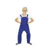 Blaue Kinder-Salopette Größe 7/9 Jahre - Latzhose zu Großhandelspreisen Blaue Kinder-Salopette Größe 7/9 Jahre - Latzhose zu Großhandelspreisen