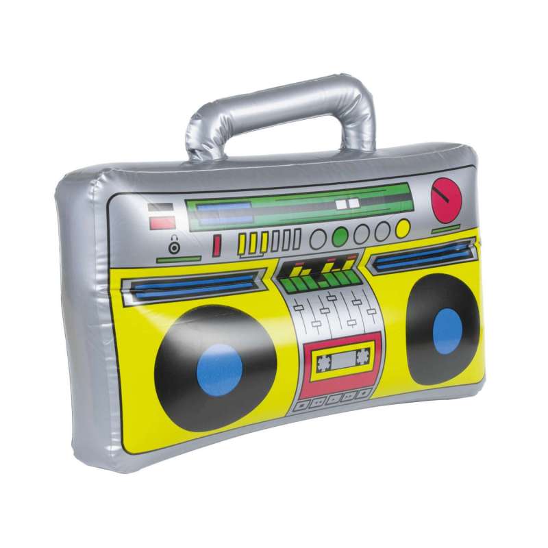 Rádio Cassete Inflável 90's 43x28x13cm a preço grossista - Objeto inflável a preço grossista