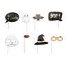 PHOTOBOOTH SWEETY HALLOWEEN 8PCS - décoration Halloween à prix grossiste