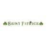 St. Patrick's Letters Sling 2M Goud - slakensnoer tegen groothandelsprijzen