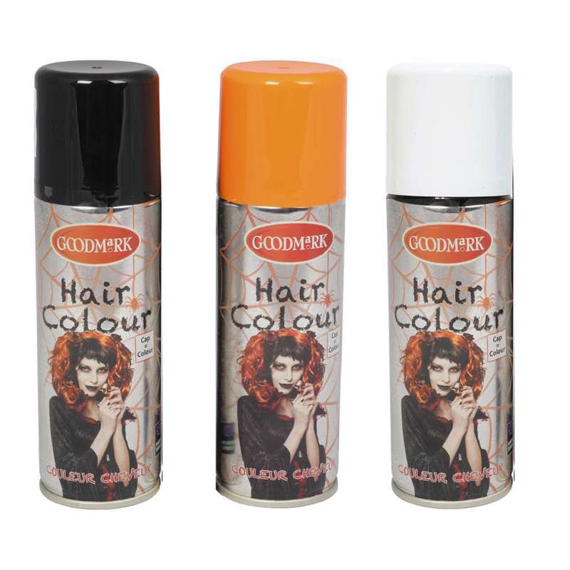 24 HALLOWEEN HAIR BOMBS - hair spray at wholesale prices