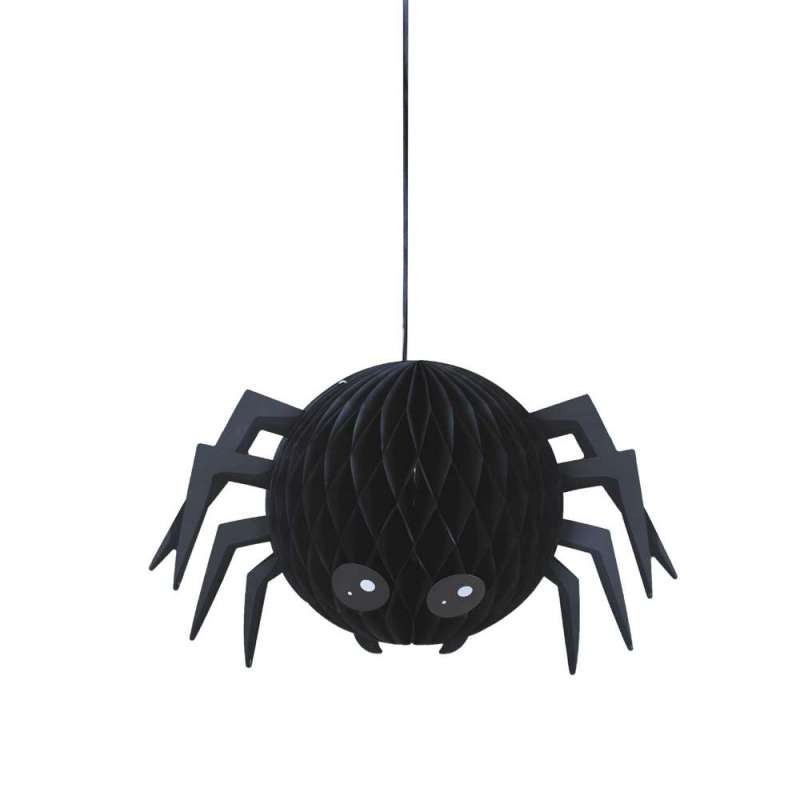 Araña de papel 22cm Halloween  - decoración de Halloween a precios de mayorista