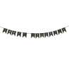 HAPPY HALLOWEEN MINI PENNANT GARLAND 2M - garland at wholesale prices