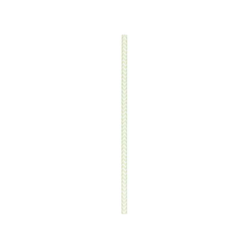 Juego de 10 Pajitas Chevron Verde Pastel 19.7 cm a precios de mayorista - pajita a precios de mayorista