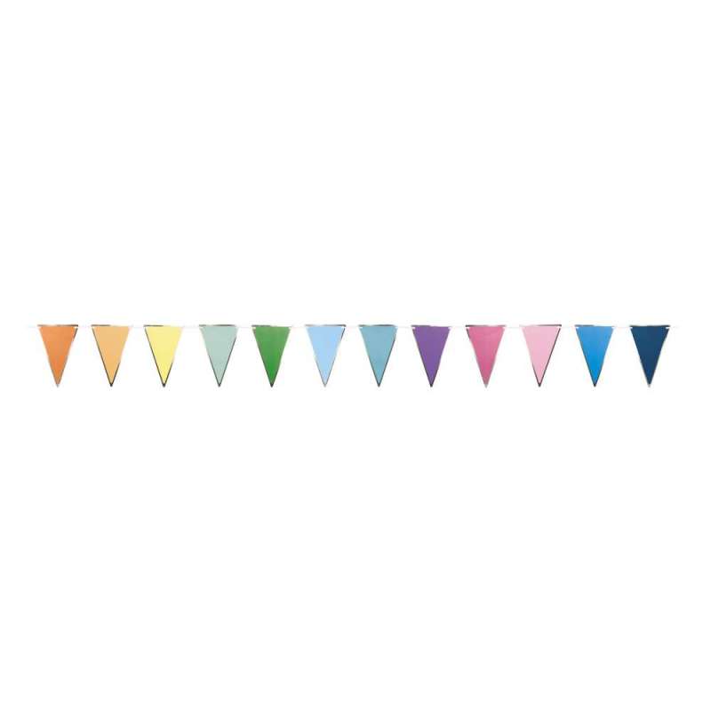 MULTI 2M PENNANT GARLAND - garland at wholesale prices