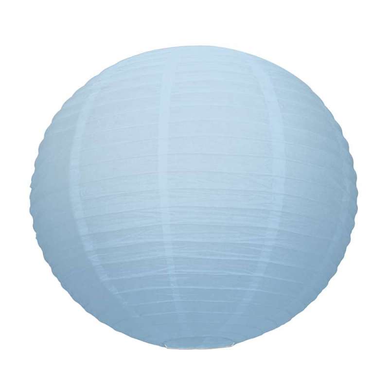 Japanse Lantaarn 50cm Blauw Papier - lantaarn tegen groothandelsprijzen