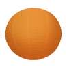 Lanterna Japonesa 50cm Laranja em Papel de Arroz - lanterna a preço grossista