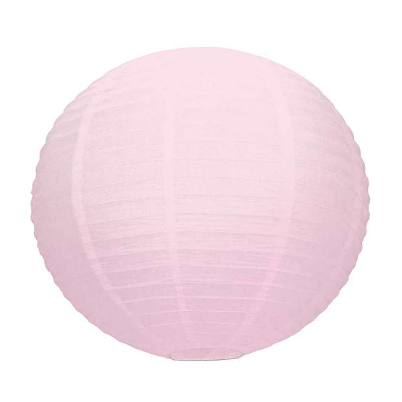 Roze Vintage Japanse Lantaarn 50cm van Rijstpapier - lantaarn tegen groothandelsprijzen