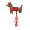 Piñata Teckel 48cm com Bêret Vermelho - pinhata a preço grossista Piñata Teckel 48cm com Bêret Vermelho - pinhata a preço grossista