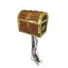 Piratskiste Piñata 30,4 cm L - piñata til engrospris Piratskiste Piñata 30,4 cm L - piñata til engrospris