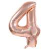 BALLON MYLAR CHIFFRE 4 ROSE GOLD 86CM - ballon mylar à prix de gros BALLON MYLAR CHIFFRE 4 ROSE GOLD 86CM - ballon mylar à prix de gros