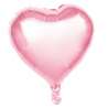 PASTEL PINK MYLAR HEART BALLOON - mylar balloon at wholesale prices