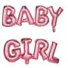 MYLAR BALLOONS BABY GIRL LETTERS - mylar balloon at wholesale prices