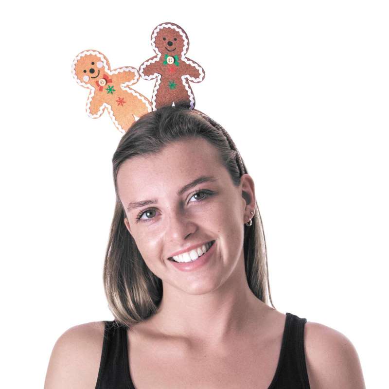 Diadema de pan de jengibre 20 cm a precios de mayorista - diadema a precios de mayorista