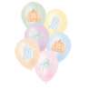 PASTEL HALLOWEEN BALLOONS X 6 - balloon at wholesale prices