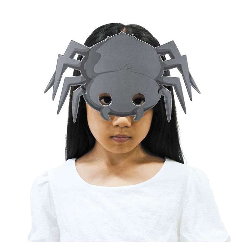 SWEETY HALLOWEEN SPIDER MASKS X 8PCS - mask at wholesale prices