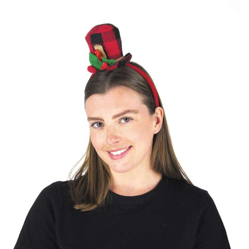 Tartan HovedbØjle til Voksne - hovedbøjle til engrospris