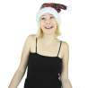 CHRISTMAS BONNET TARTAN LUXE - Christmas bonnet at wholesale prices