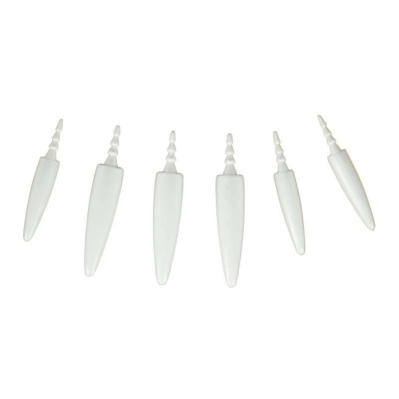 Set van 20 Pompoen Snijdentjes 5,5-4,5 cm - Halloween decoratie tegen groothandelsprijzen