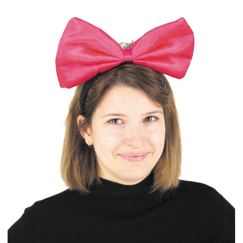 Diadema rosa flúor 25x24 cm a precios de mayorista - diadema a precios de mayorista