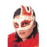 RED AND WHITE VENITIAN MASK - mask at wholesale prices