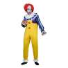 YELLOW HORROR CLOWN COSTUME - Disguise at wholesale prices