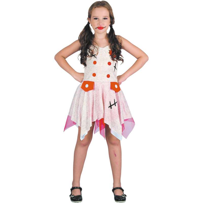 WOODOO GIRL COSTUME 4/6 - Disguise at wholesale prices