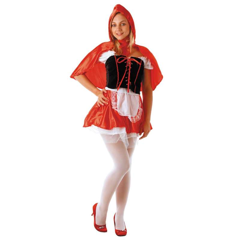 Fantasia de Chapeuzinho Vermelho com Corset - Fantasia a preço grossista