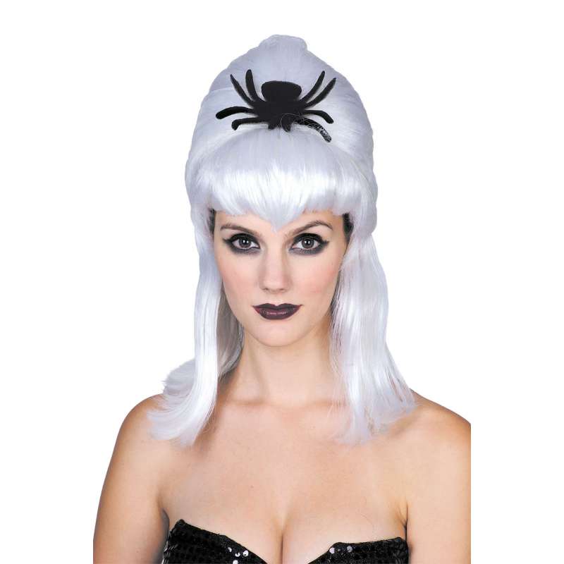 Peluca Araña Talla Única Negra a precios de mayorista - peluca a precios de mayorista
