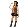 Kvindelig piratkostume med hat og ærmer - Udklædning til engrospris