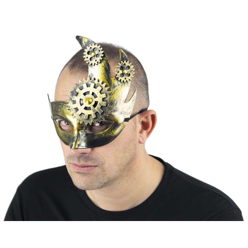 Lobo Steampunk Adulto Tamaño Grande - mascarilla a precios de mayorista
