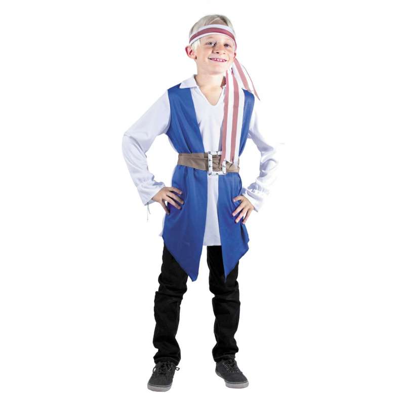 COSTUME PIRATE ENFANT 4-6 - Déguisement à prix grossiste