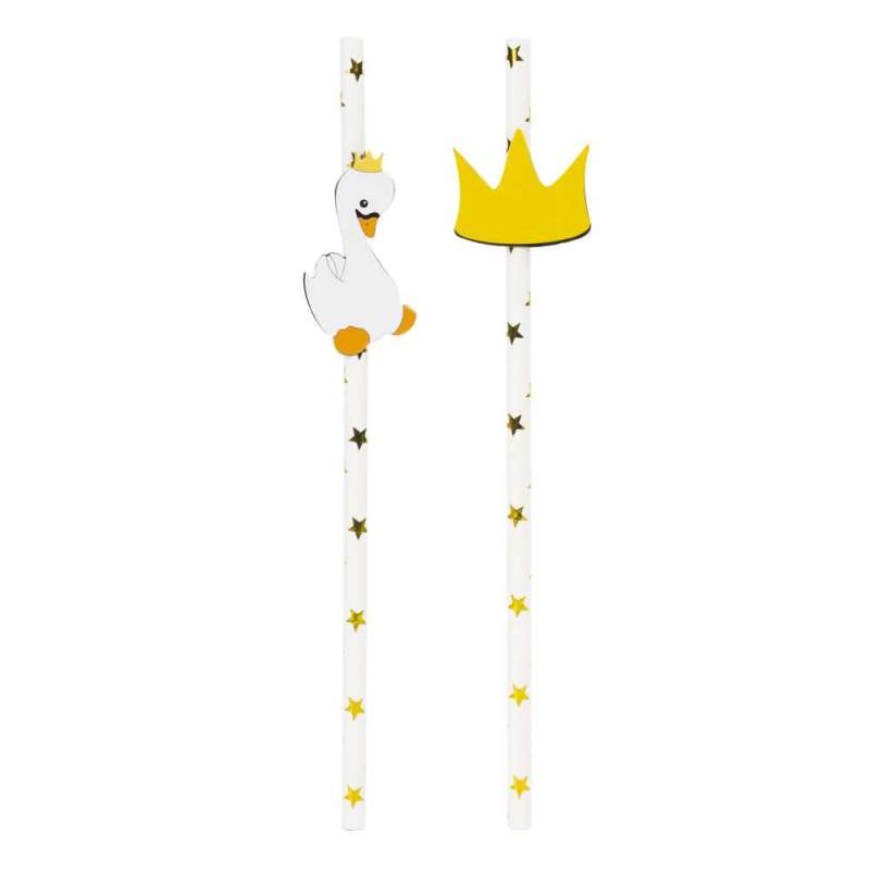 SET 10 PAILLES BIANCO 19,7 CM - cannuccia a prezzi all'ingrosso