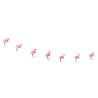 Lichtgevende rozenflamingo slinger 160 cm - slakensnoer tegen groothandelsprijzen