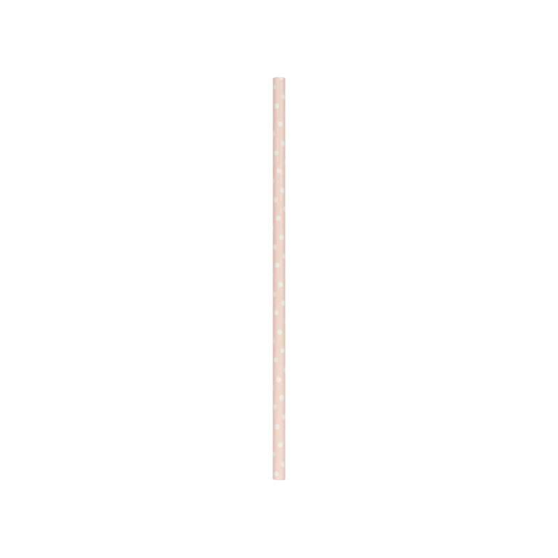 Juego de 10 pajitas rosa pastel 19.7 cm - pajita a precios de mayorista