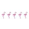 Roze Flamingo Banner 3M van Papier - slakensnoer tegen groothandelsprijzen