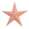 Lanterna Estrela 60cm Pêssego Pastel - lanterna a preço grossista