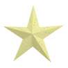 Lámpara Estrella 60cm Papel Amarillo Pastel - linterna a precios de mayorista