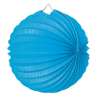 Runder Papier-Lampion Blau 30 cm - Laterne zu Großhandelspreisen