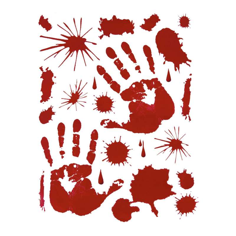 Halloween Raamsticker 43 x 30 cm - Halloween decoratie tegen groothandelsprijzen