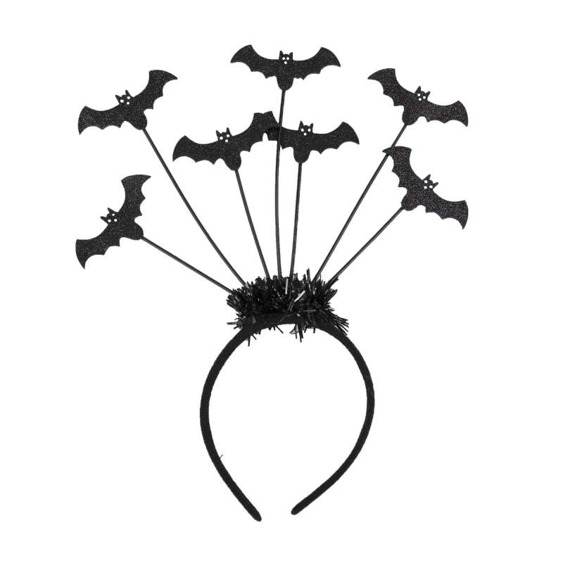 Serre-Tête Déguisement Halloween - Ange / Araignée / Chauve-Souris - Taille Universelle