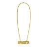 COLLIER GANGSTA OR - collier à prix grossiste